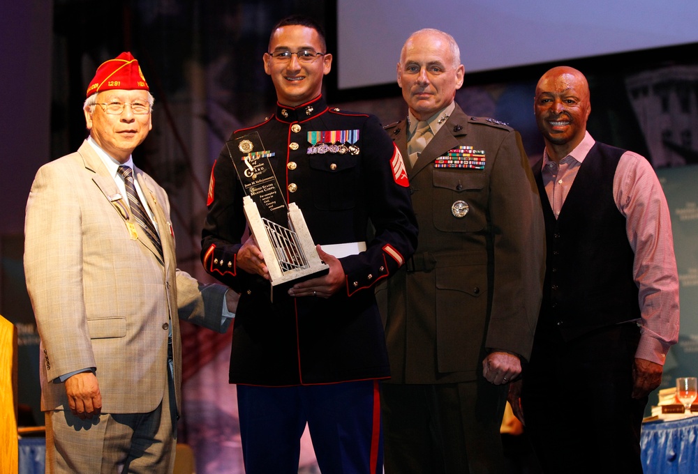 Marine honored by American Legion