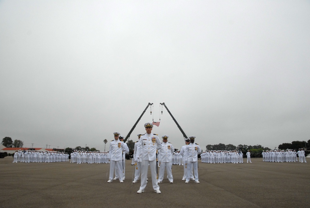 Decommissioning ceremony