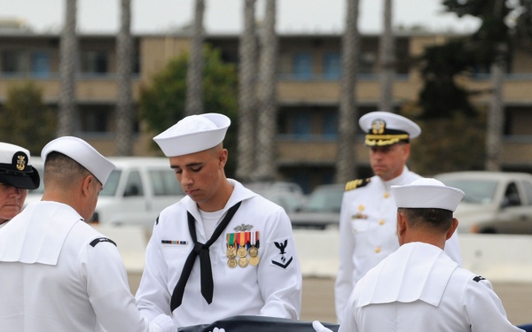 Decommissioning ceremony