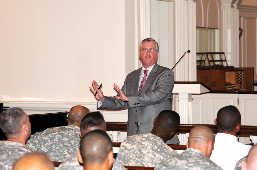 82nd Sustainment Brigade reviews Barracks Program