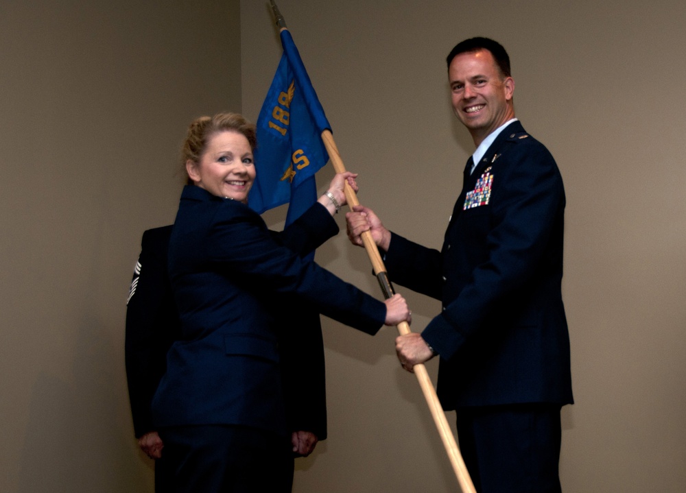 Thomey takes command of 188th Logistics Readiness Squadron