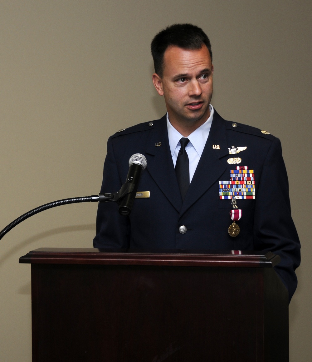 Thomey takes command of 188th Logistics Readiness Squadron