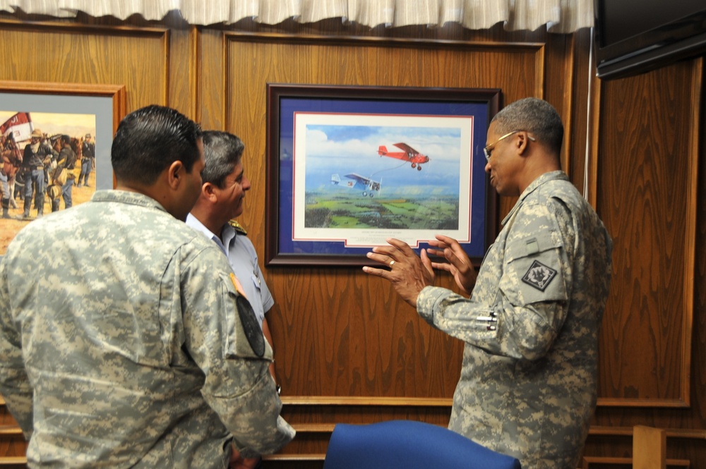 Mississippi National Guard hosts Bolivian Armed Forces commanders