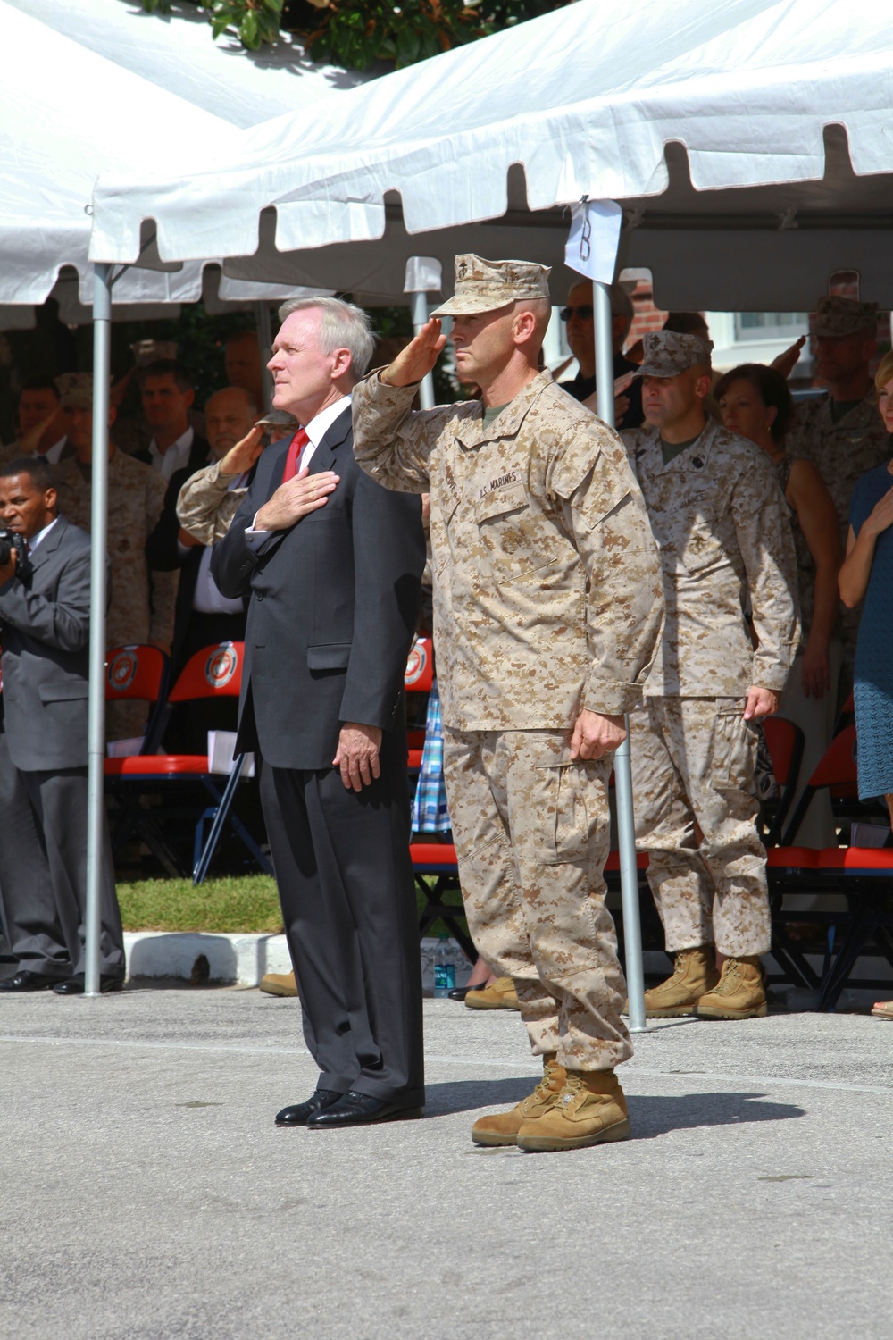 II MEB Presidential Unit Citation Ceremony