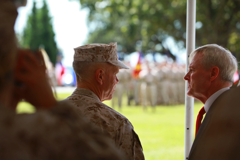 II MEB Presidential Unit Citation Ceremony