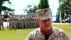 Image 17: Secretary of the Navy awards 2nd MEB with Presidential Unit Citation