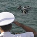 Interment ceremony at the USS Arizona Memorial