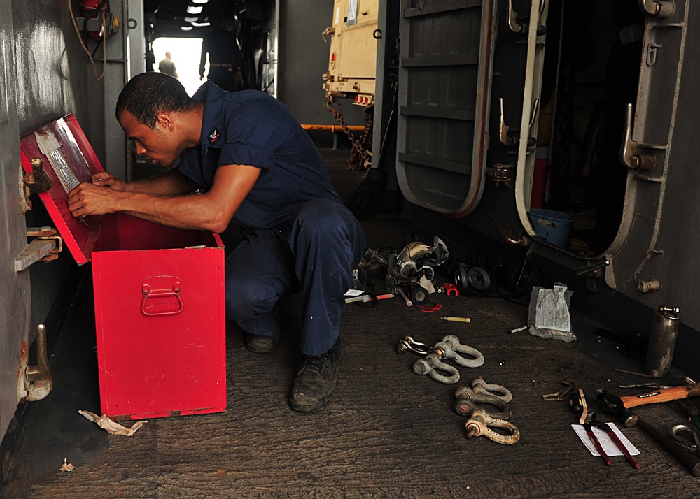 Iwo Jima ARG deployment 2012