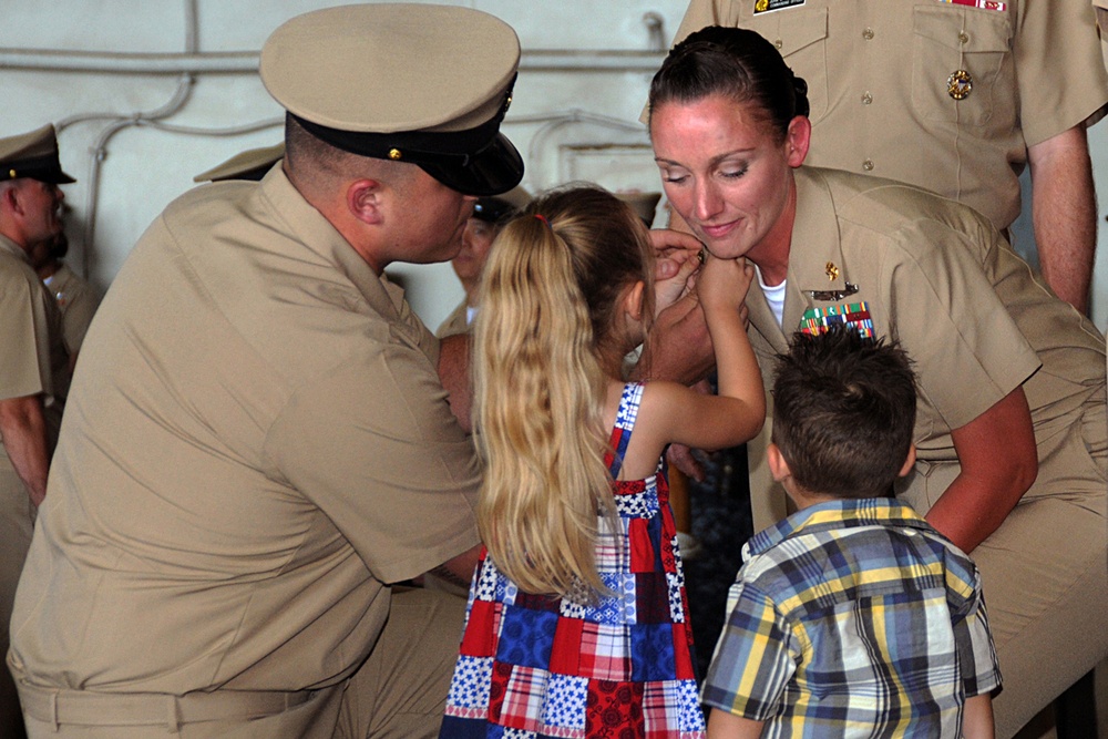 Pinning ceremony