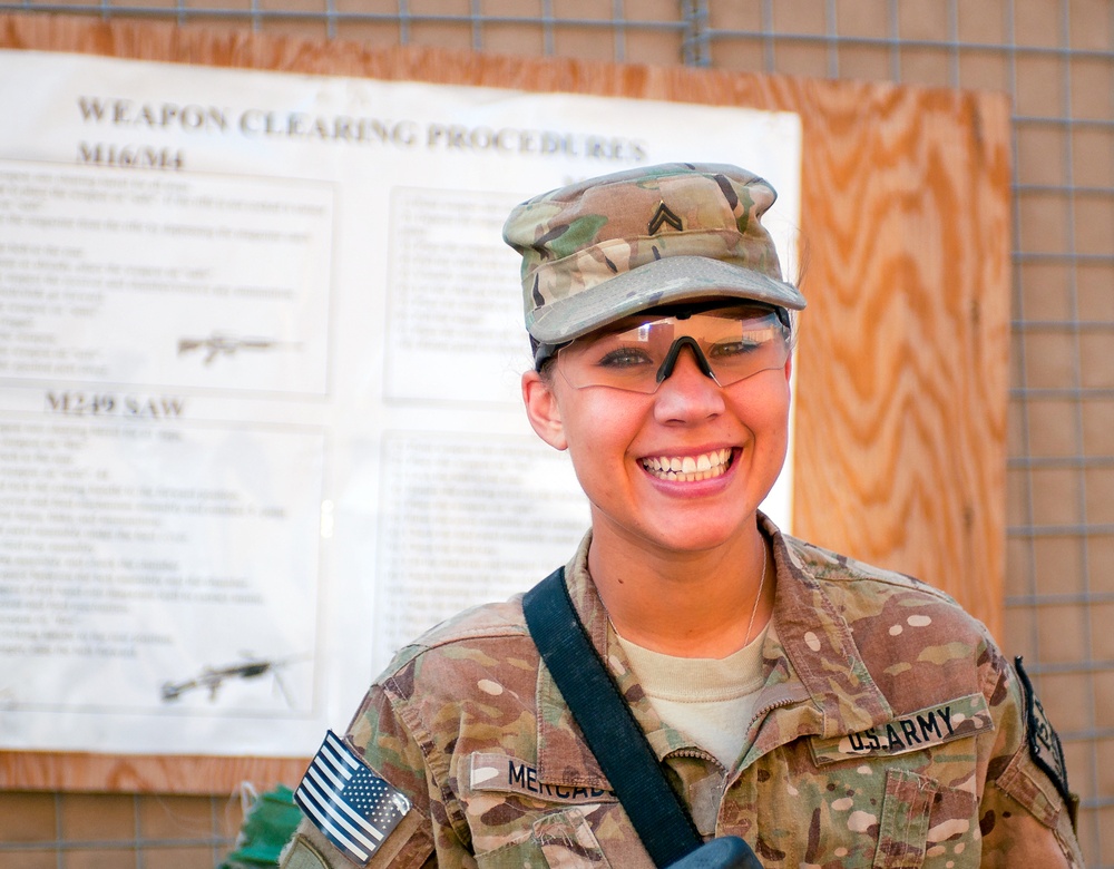 Why we serve: US Army Cpl. Teneka Mercado, Camden, SC, native, serves in eastern Afghanistan