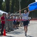 Deployed service members participate in Air Force Marathon at TCM