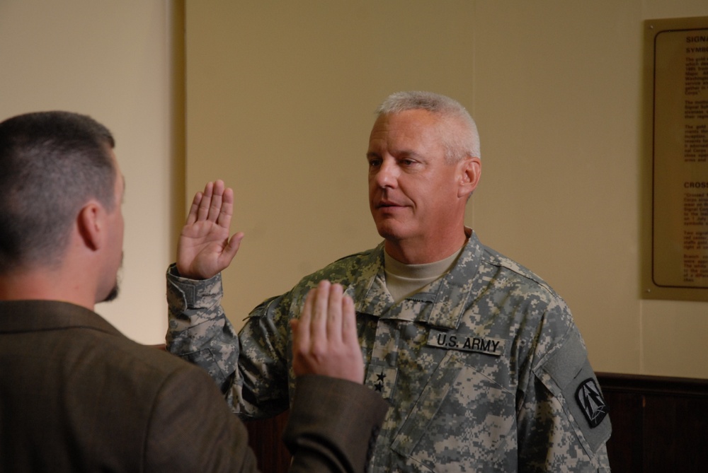 Maj. Gen. Lawrence Wayne Brock III promotion ceremony