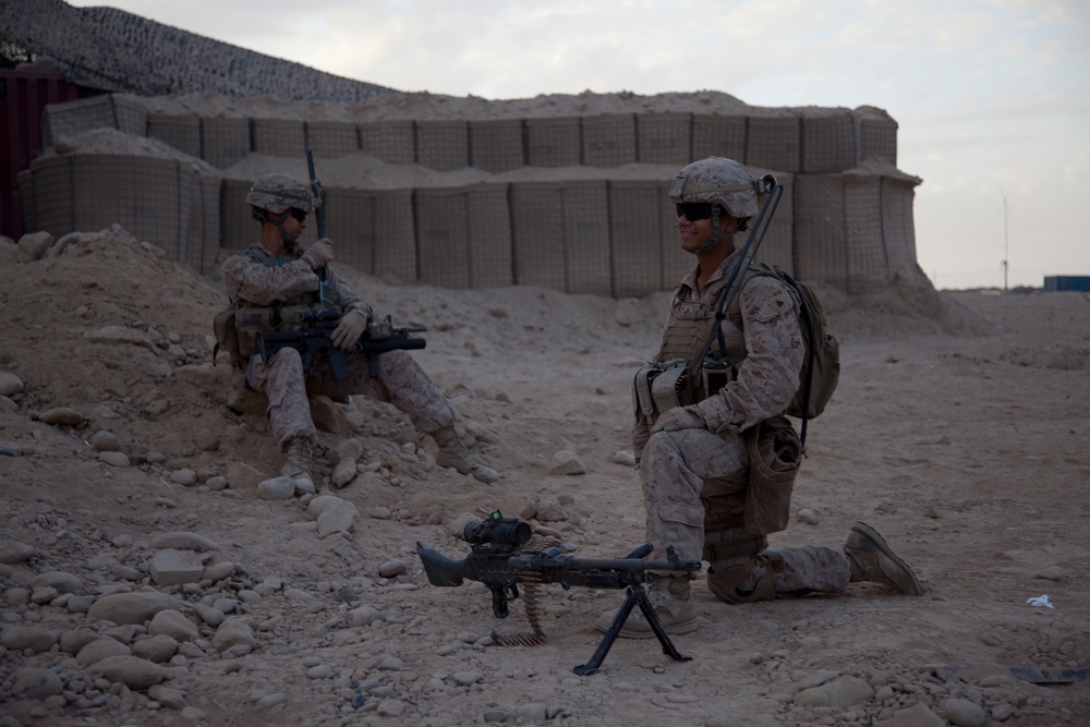 Patrol in Sangin