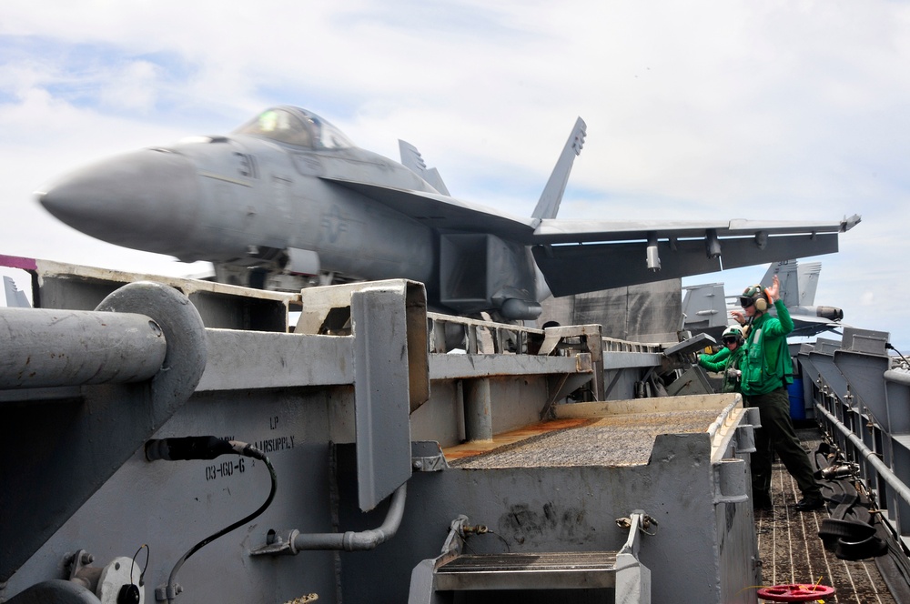 USS George Washington activity