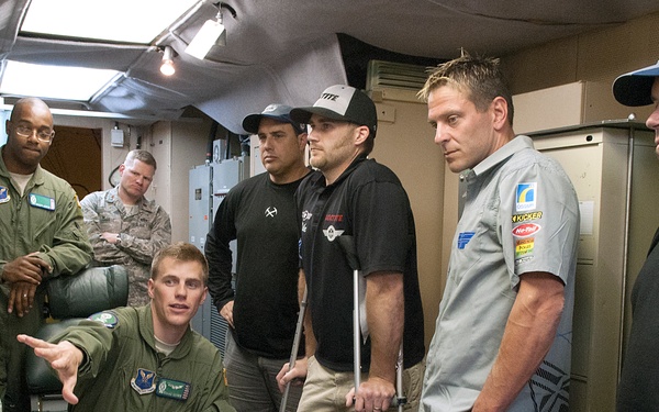 Members of American300 visit F.E. Warren