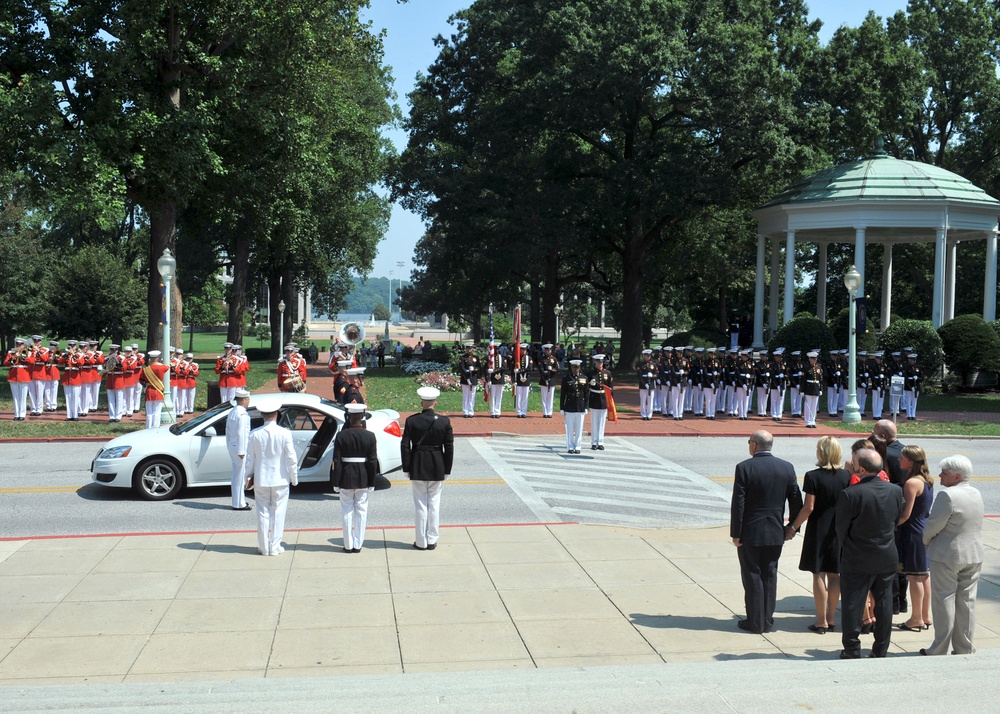 Funeral at US Naval Academy