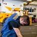 USS Iwo Jima sailor at work
