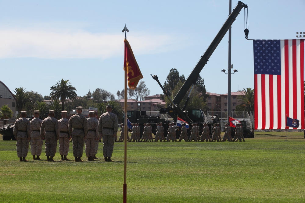 IMEF/ MARCENT change of command