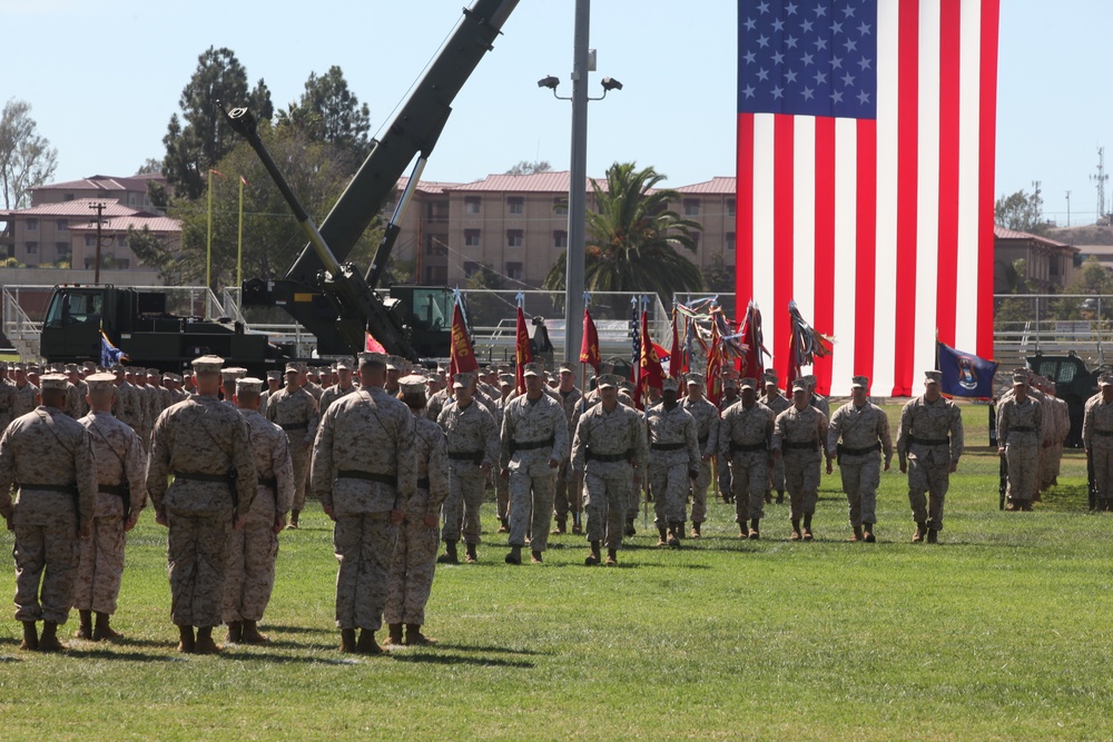 IMEF/ MARCENT change of command