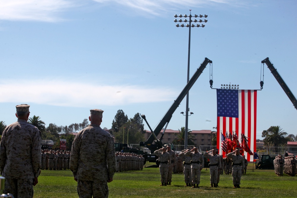 IMEF/ MARCENT change of command