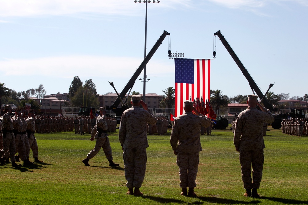 IMEF/ MARCENT change of command