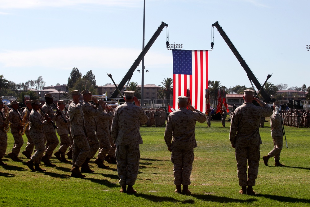 IMEF/ MARCENT change of command