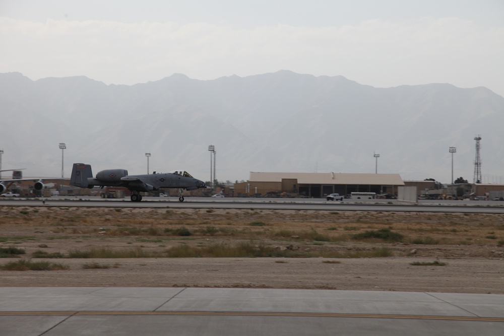 Orientation at Bagram Air Field