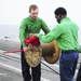 USS George H.W. Bush sailors at work