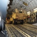 MRAP loaded onboard C-17 Globemaster III