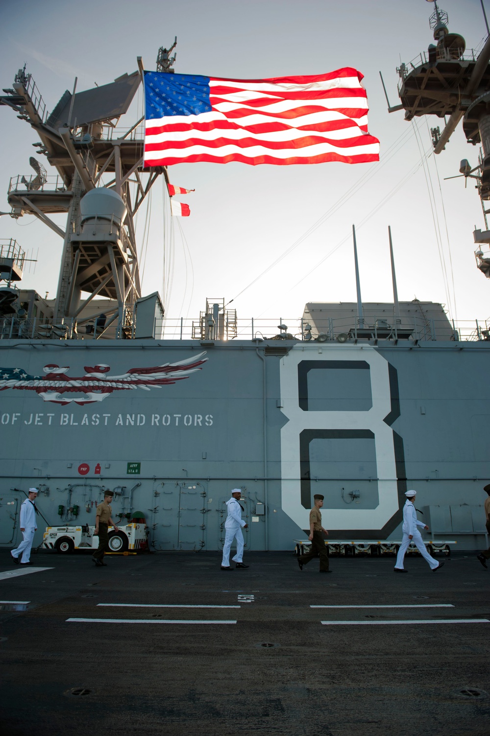 USS Makin Island action