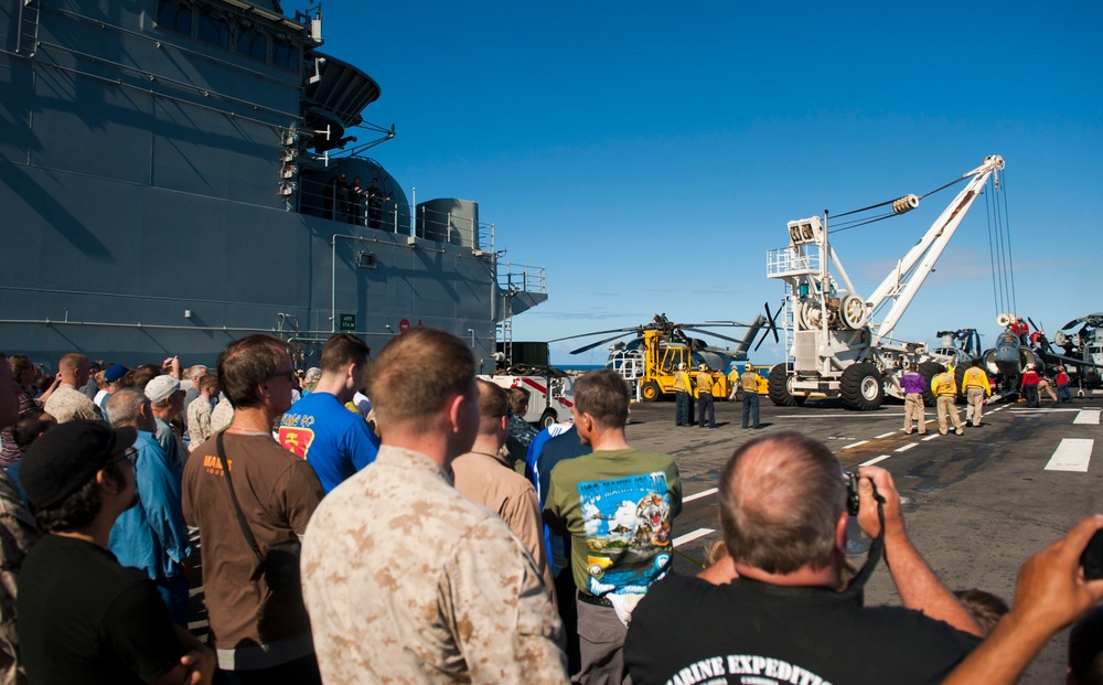 USS Makin Island action