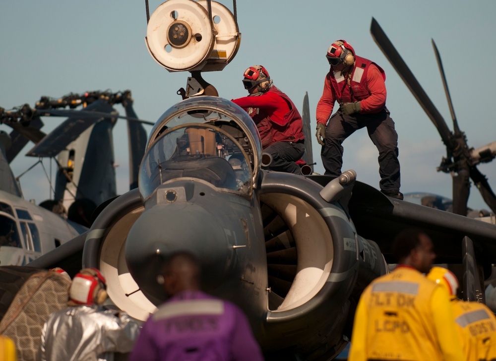 USS Makin Island action