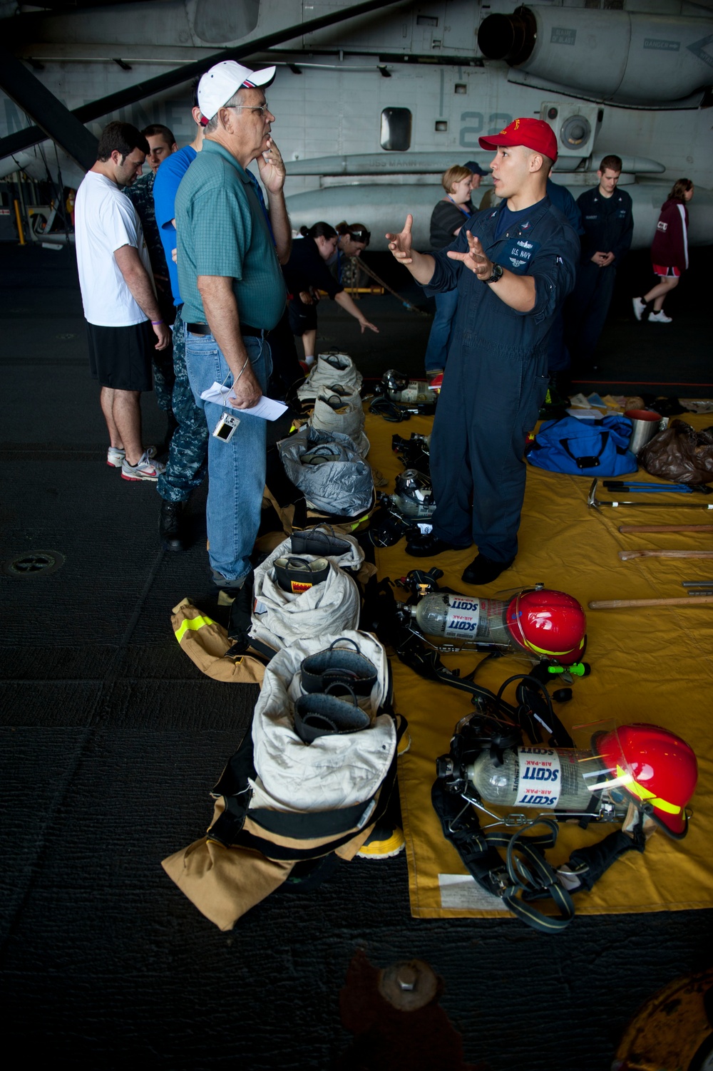 USS Makin Island action