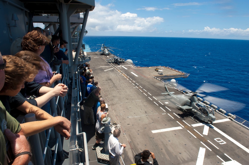 USS Makin Island action