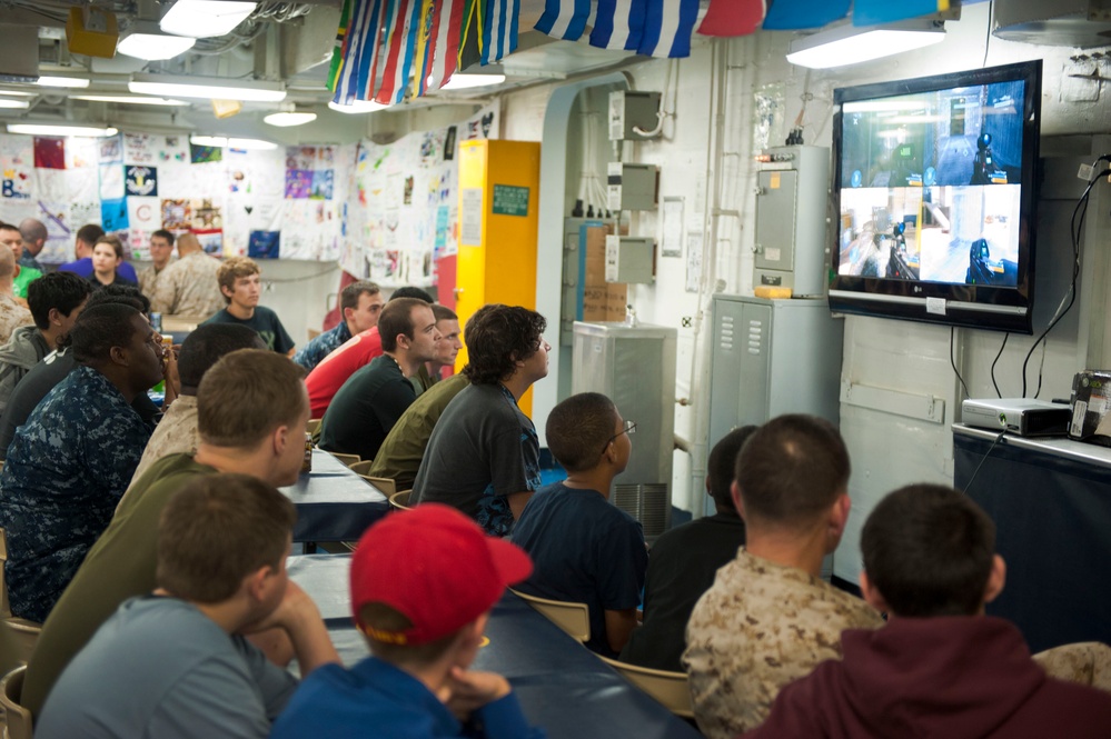 USS Makin Island action