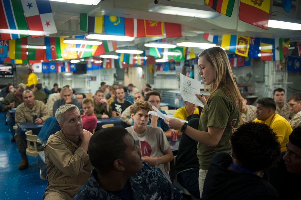 USS Makin Island action