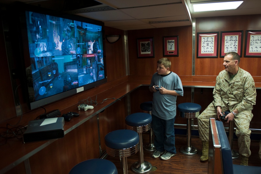 USS Makin Island action