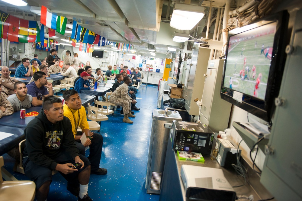 USS Makin Island action