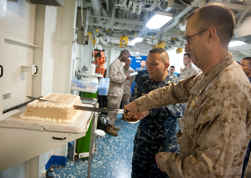 USS Makin Island action