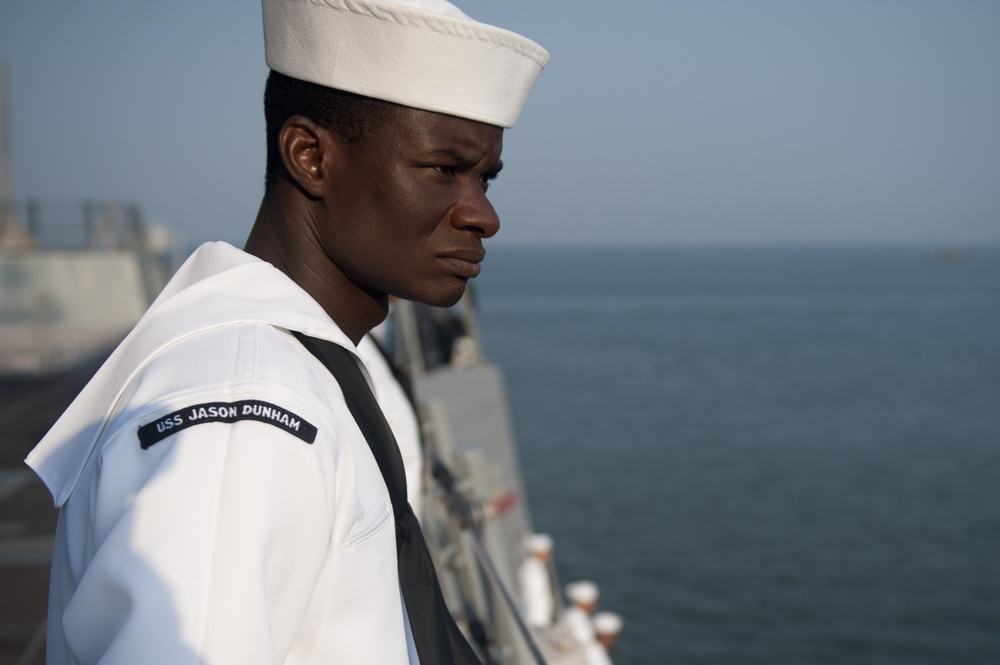 USS Jason Dunham activity