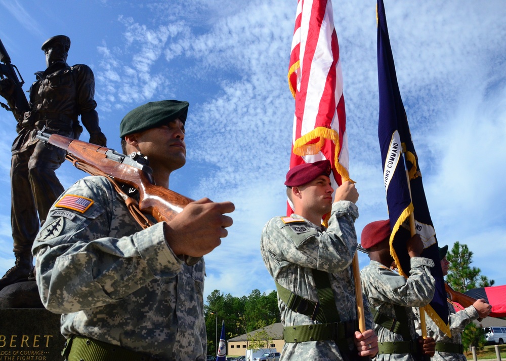 MARS Task Force dedicates Memorial Stone on Fort Bragg