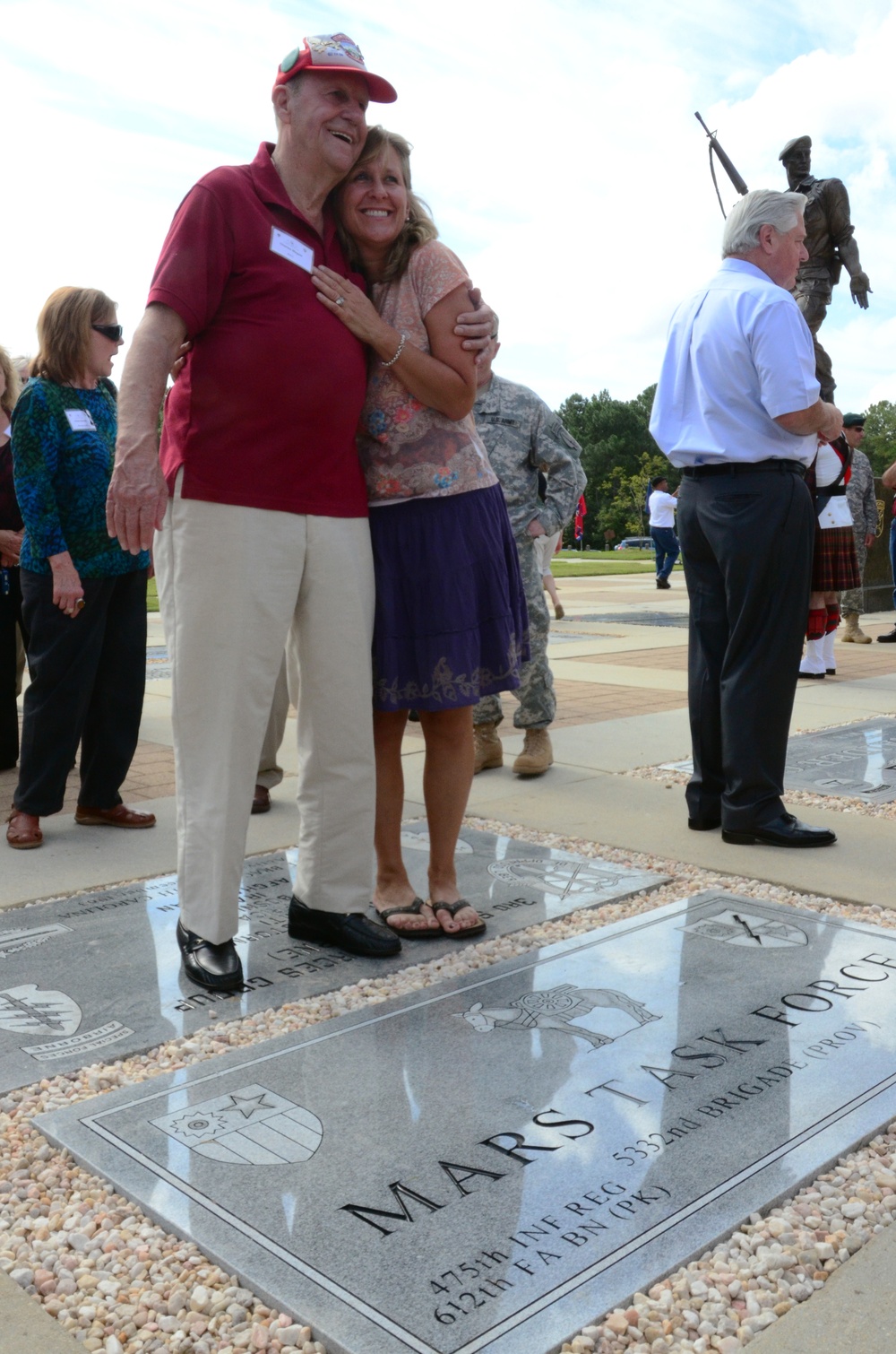 MARS Task Force dedicates Memorial Stone on Fort Bragg