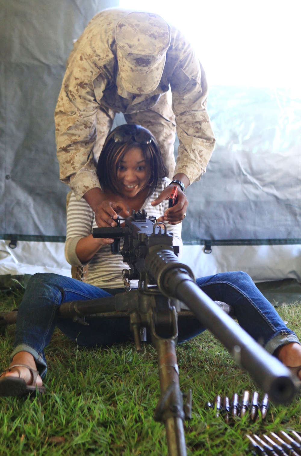 Jane Wayne Day puts Marine spouses on the firing line