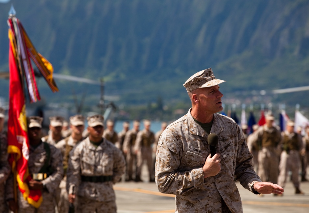 MCB Hawaii welcomes aboard HMLA-367 ‘Scarface’