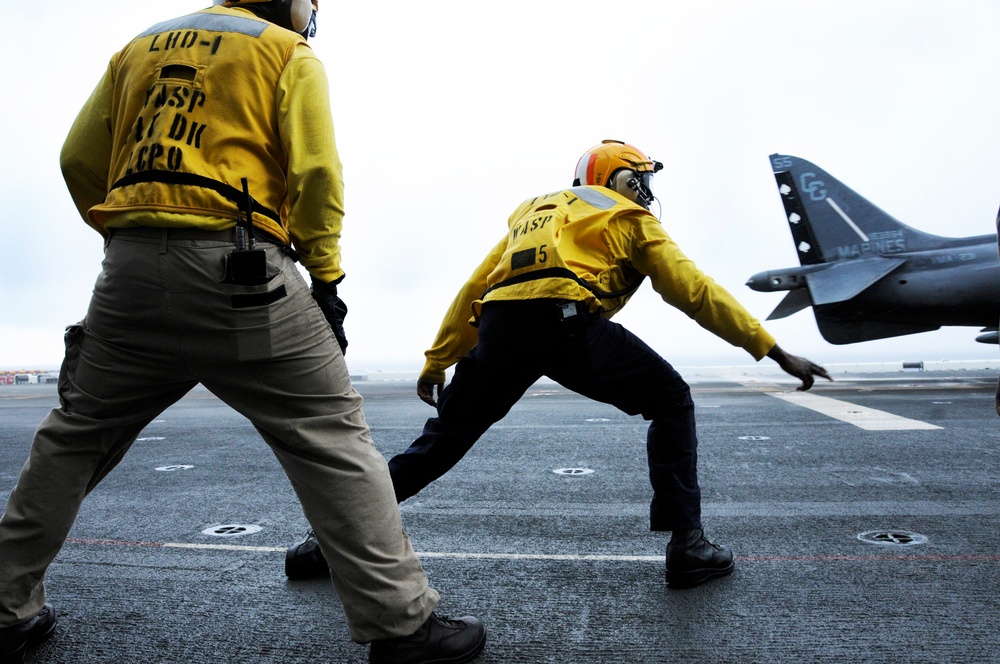 USS Wasp action