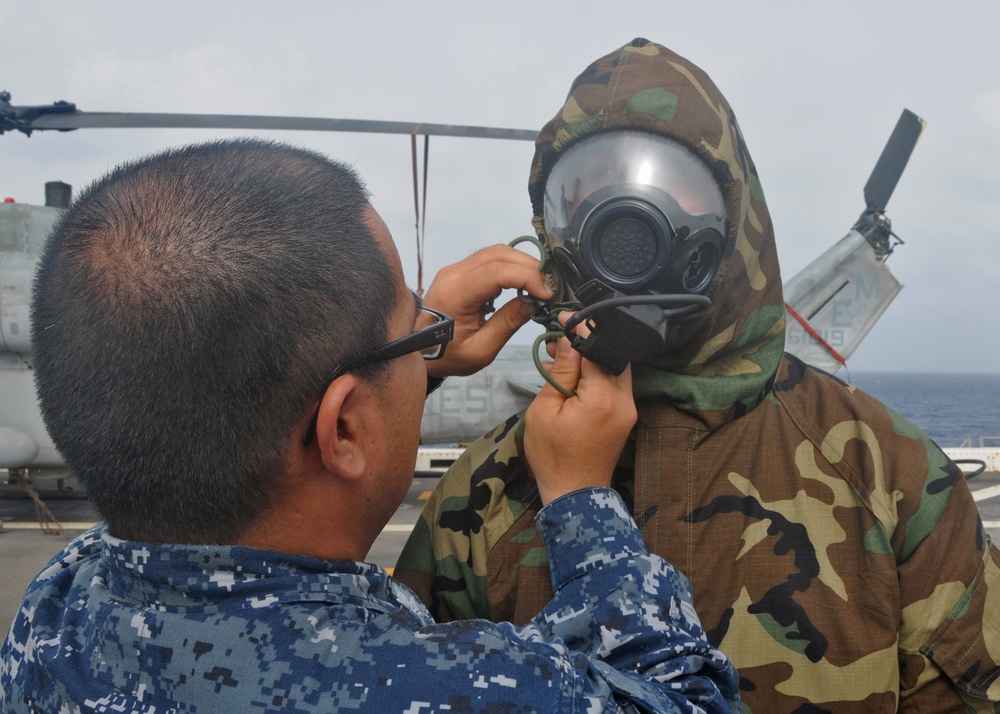 USS New York action
