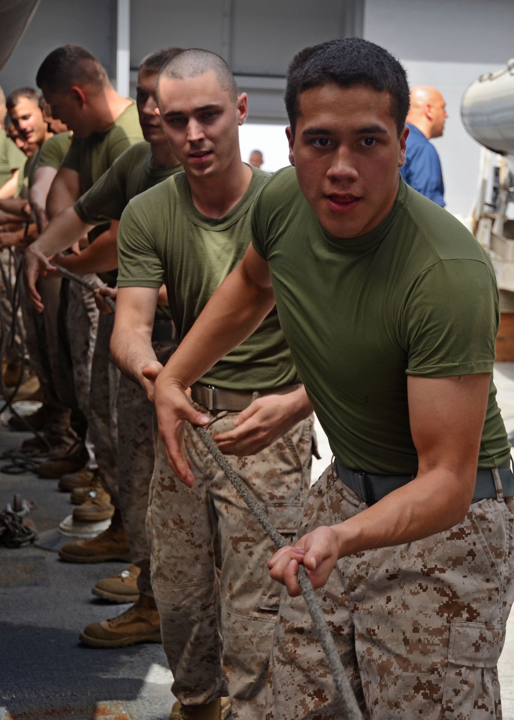 USS New York action