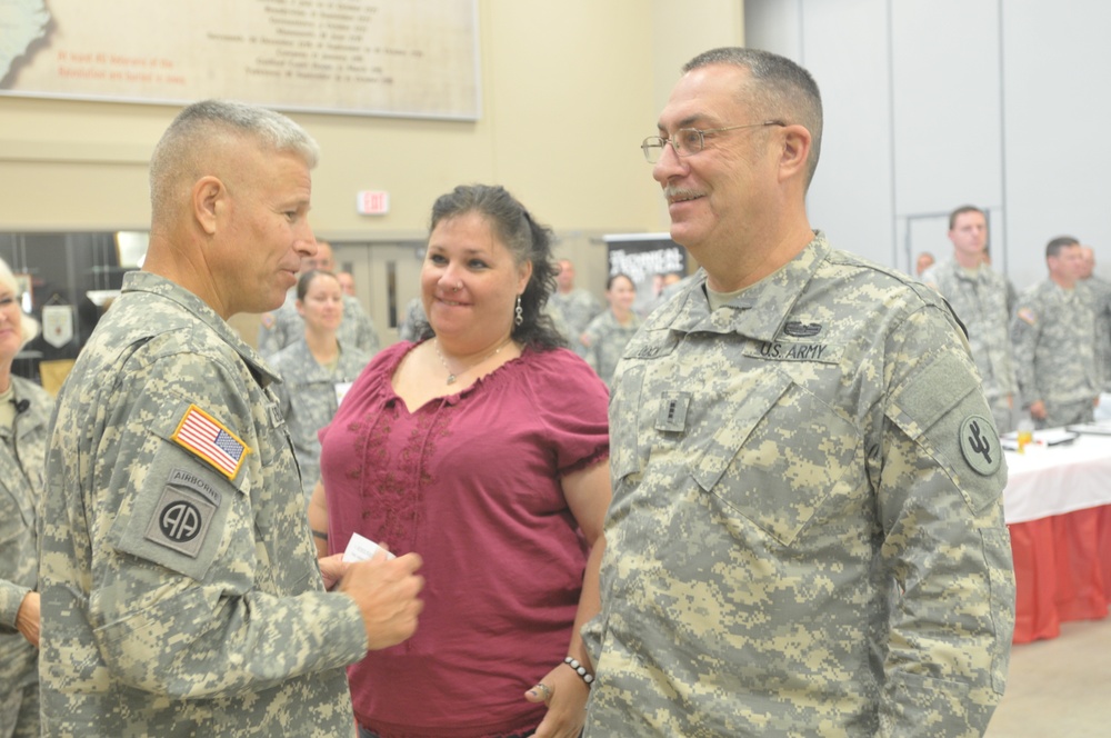 Army Reserve soldier promoted to Chief Warrant Officer Four