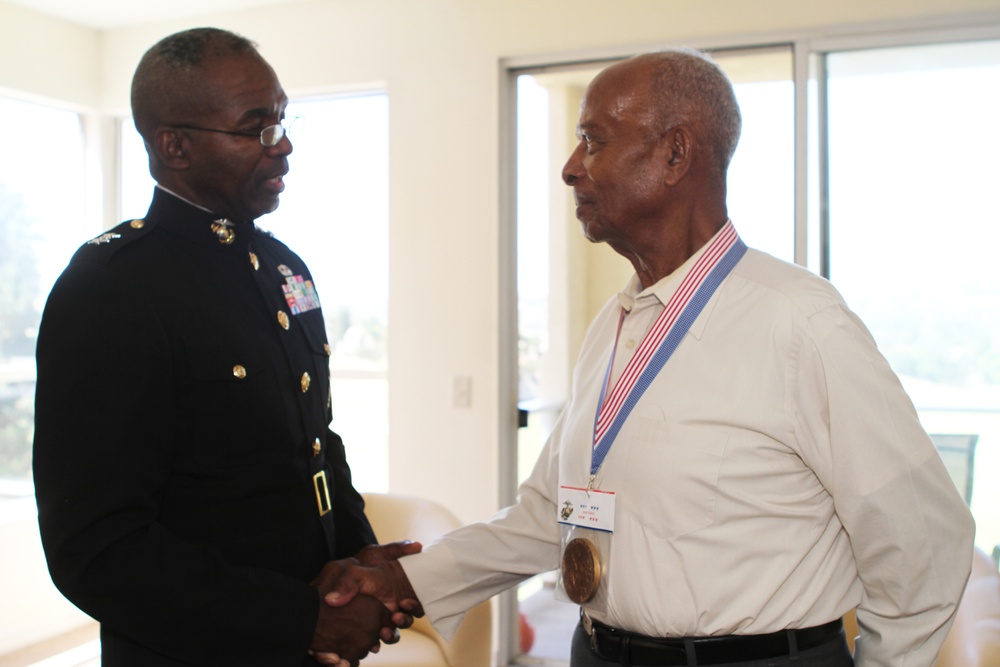 Montford Point Marine receives Congressional Gold Medal
