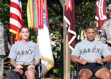 Purple Heart ceremony honors wounded warriors